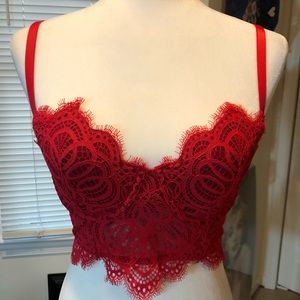 Victoria Secret Red Halter Set